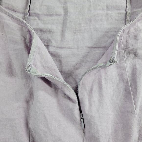 Urban Outfitters Womens Dress 8 Purple Halter Neck Open Tie Back Bodycon Mini - Picture 7 of 12